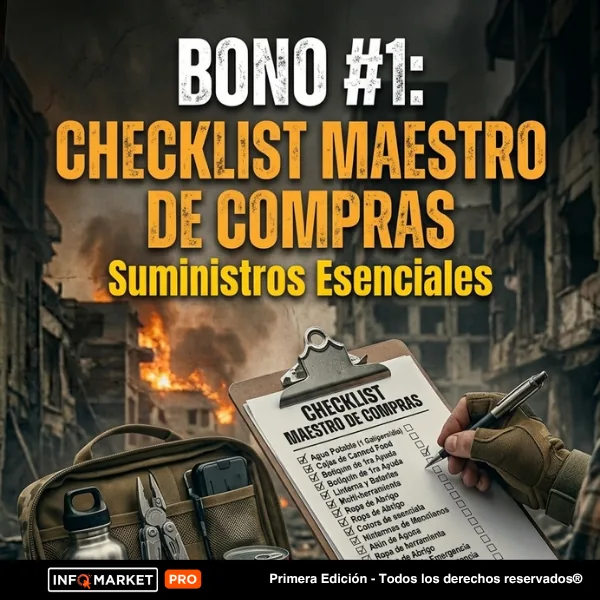 BONO #1: Checklist Maestro de Compras