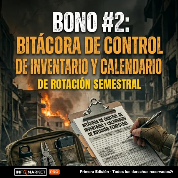 BONO #2: Bitácora de Control de Inventario y Calendario de Rotación Semestral